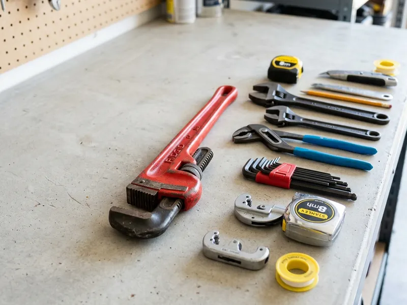 Professional plumbers in Pennside, PA equipped with top-tier tools for residential and commercial plumbing services.